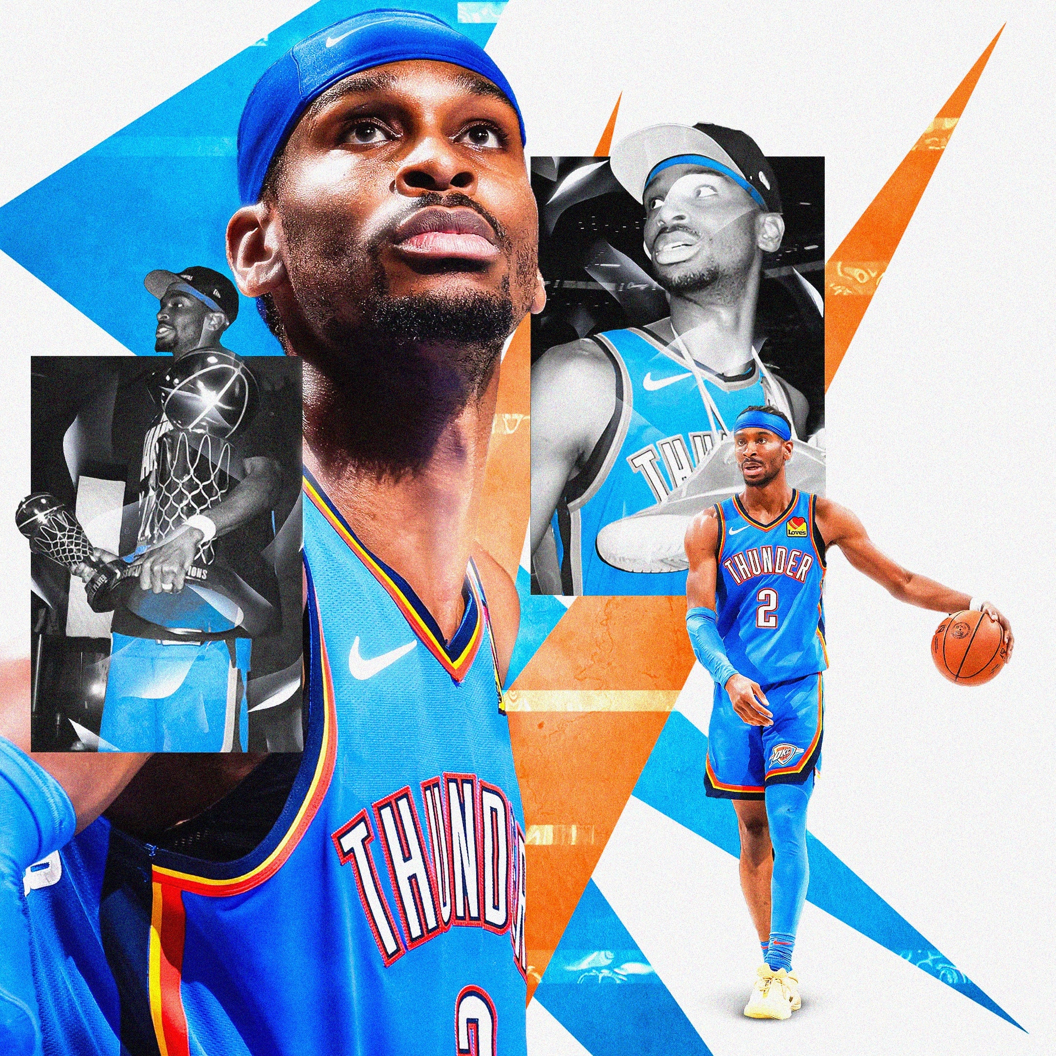 Shai Gilgeous-Alexander graphic for the Oklahoma City Thunder