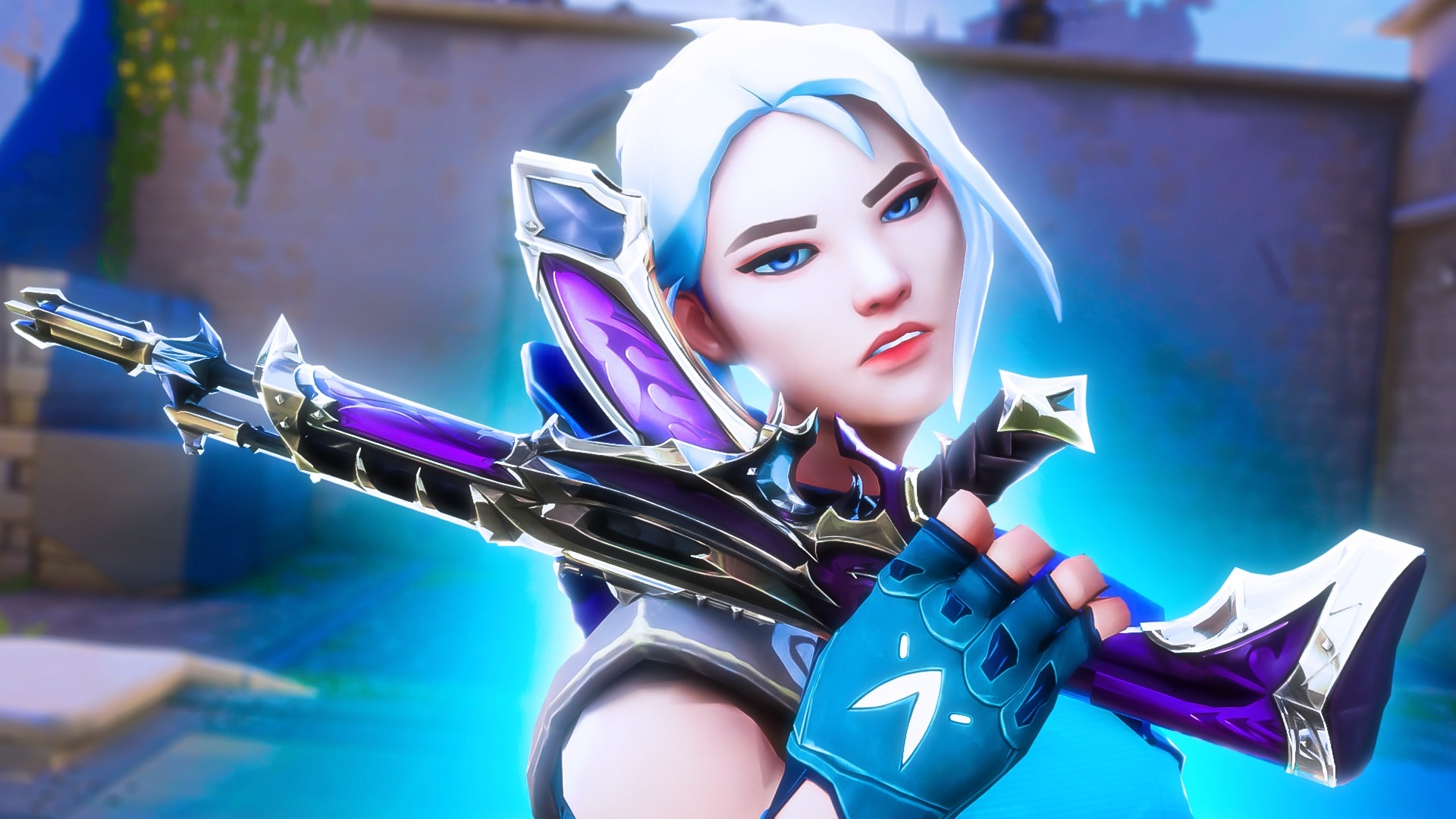 Valorant Jett and Vandal skin key art