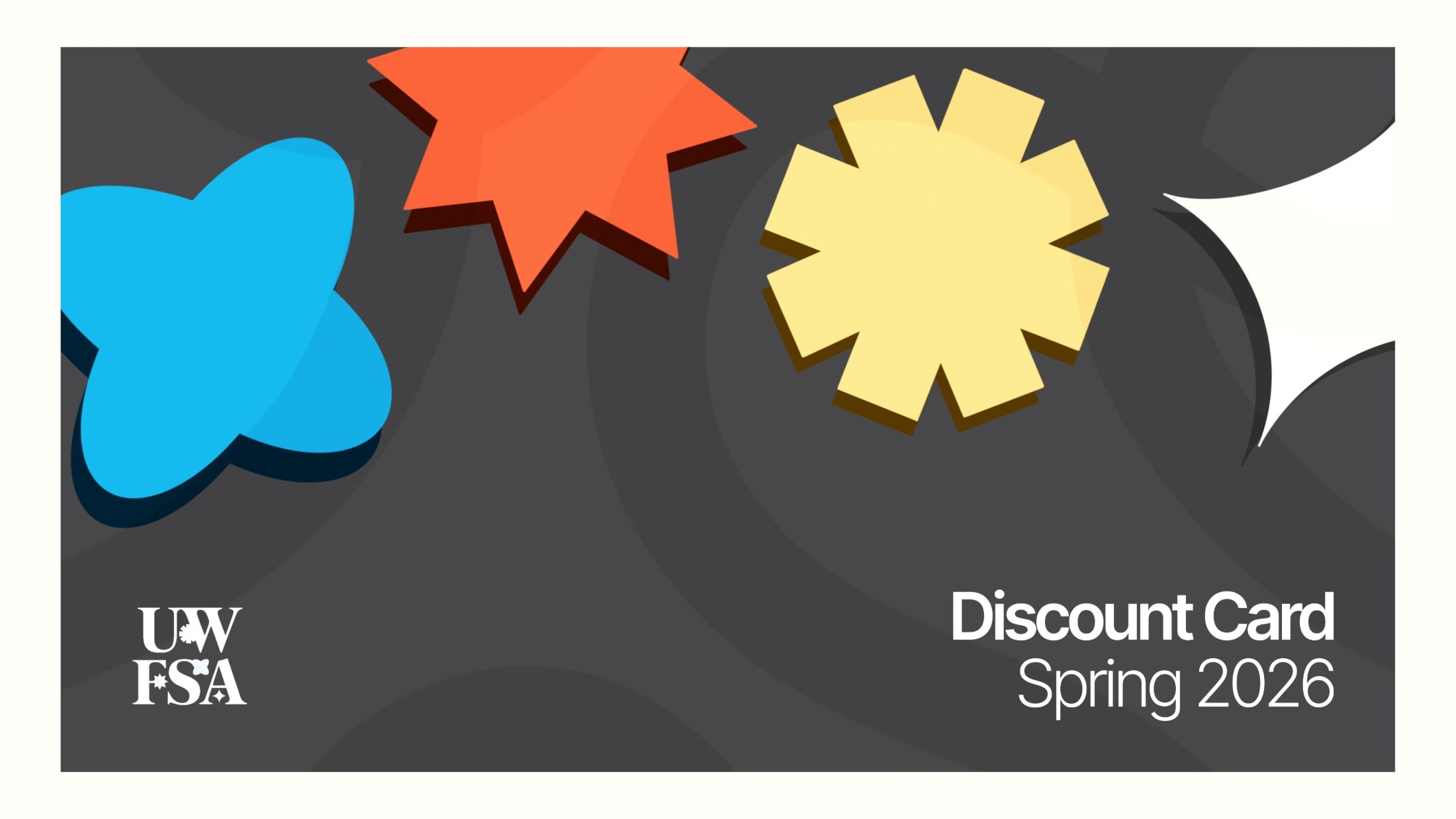 UWFSA Spring 2026 discount card
